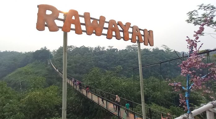 Jembatan Rawayan terpanjang di Kabupaten Bogor