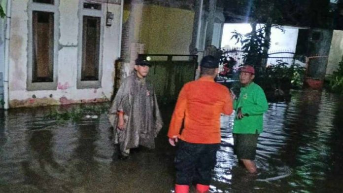Kali Pesanggarahan Meluap, Puluhan Rumah Terendam Banjir di Bojonggede
