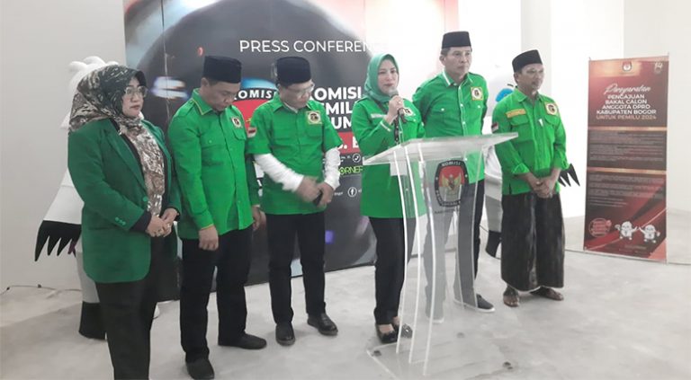 DPC PPP Kabupaten Bogor Daftarkan Bacaleg, Elly Yasin: Target 10 Kursi