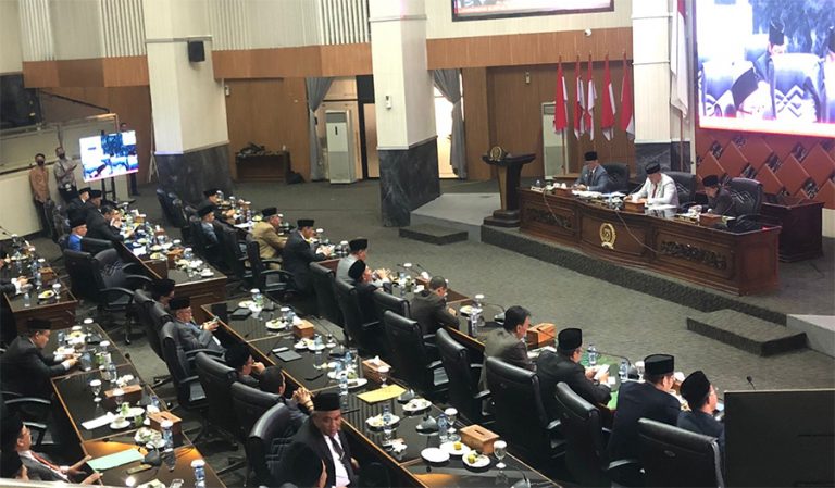 LKPJ Bupati Bogor tahun anggaran 2022 di DPRD Kabupaten Bogor