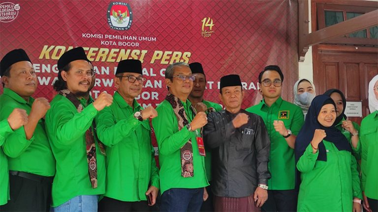 PPP Kota Bogor Daftarkan Bacaleg ke KPU, Zaenul Mutaqin: Target Kami Realistis