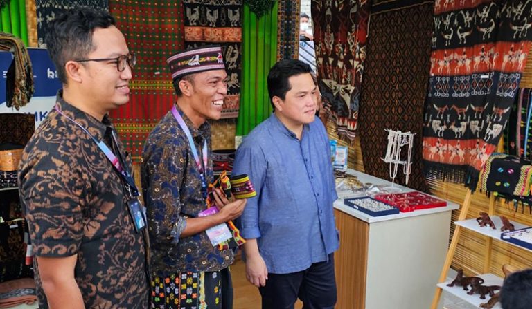 Kisah Perajin Gantungan Kunci Binaan BRI Ikut Pameran di KTT ASEAN 