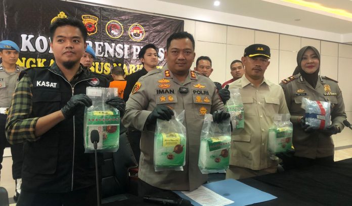 Polres Bogor ungkap kasus narkoba senilai Rp10 miliar