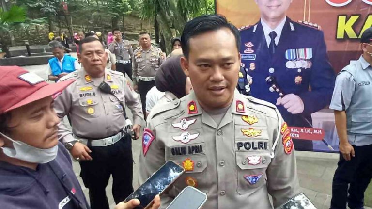 Atasi Kemacetan di Kota Bogor,  Polresta Bogor Kota Terjunkan 124 Personel