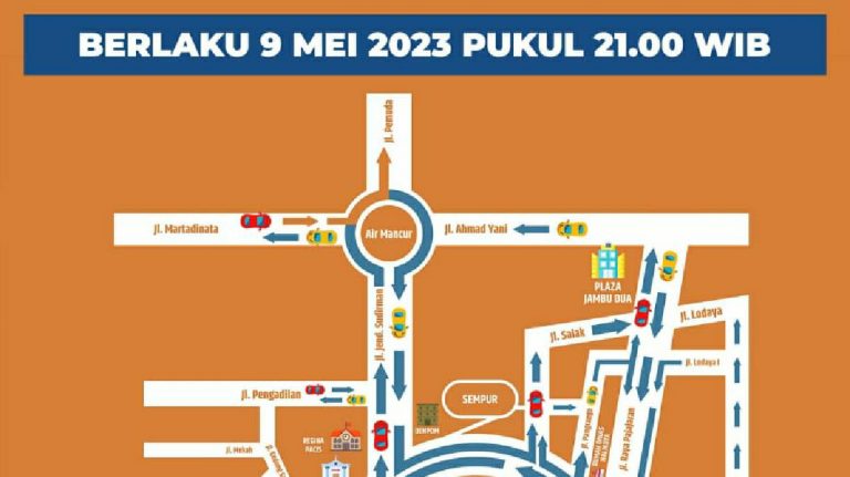 SSA Dihapus Rekayasa Jalan Otista Bogor Berubah, Ini Peta dan Rute Terbaru!