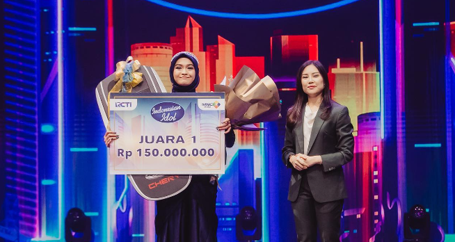 Salma Juara Indonesian Idol 2023, Ini Deretan Hadiah yang Diraihnya