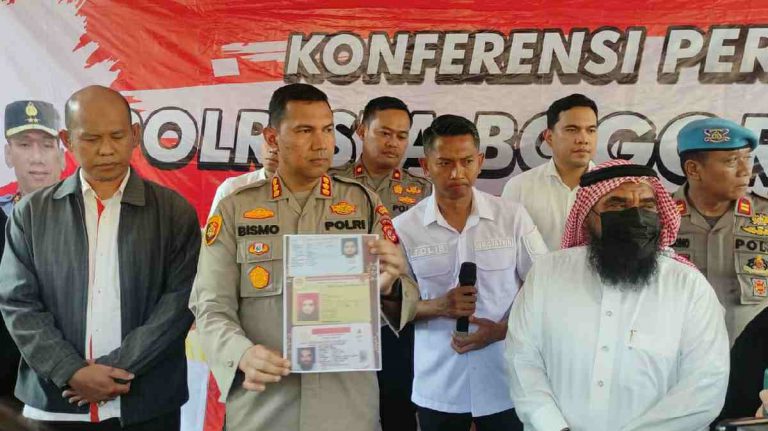 WNA Arab yang Berulah di Bogor Diserahkan ke Imigrasi