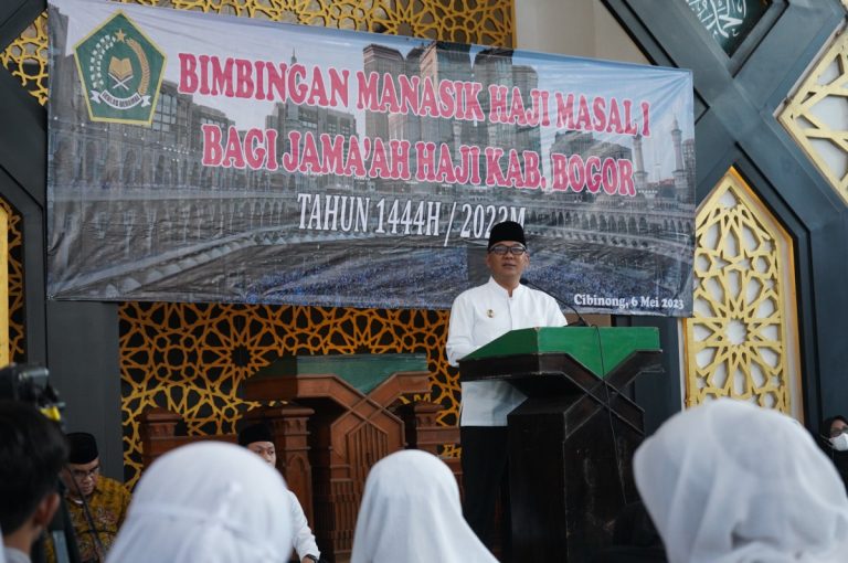 Plt Bupati Bogor Bakal Bangun Fasilitas Manasik Haji 2024 Mendatang
