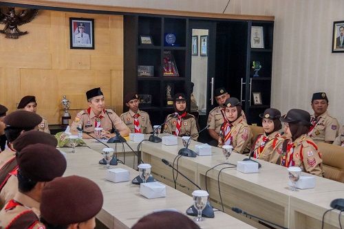 Dedie Rachim Dukung Pramuka Kota Bogor Ikut Lomba LT – IV di Jabar