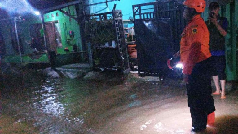 Perumahan Villa Nusa Indah Bogor Terendam Banjir