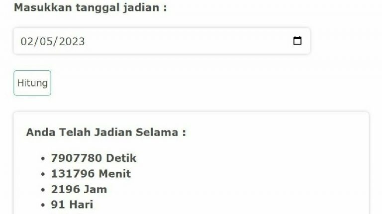 Kalkulator Jadian: Cara Menghitung Durasi Hubungan dalam Jam, Menit, Detik dan Hari, Cek!