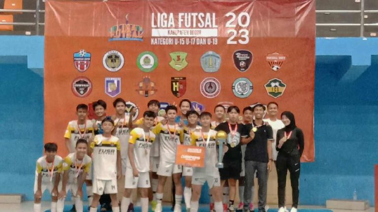 SF Agafa Juara Liga Futsal Kabupaten Bogor 2023