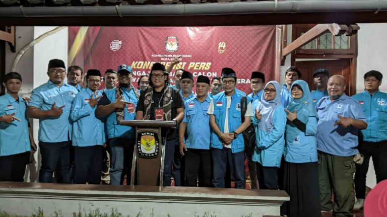 Partai Gelora Kota Bogor Daftarkan 44 Bacaleg ke KPU
