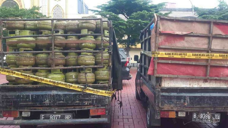 Satreskrim Polresta Bogor Kota Berhasil Mengungkap Jaringan Pengoplos Gas Elpiji 3 kg
