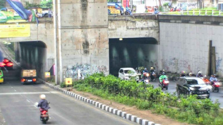 Tutup Got Underpass Sholis Mulai Dibongkar