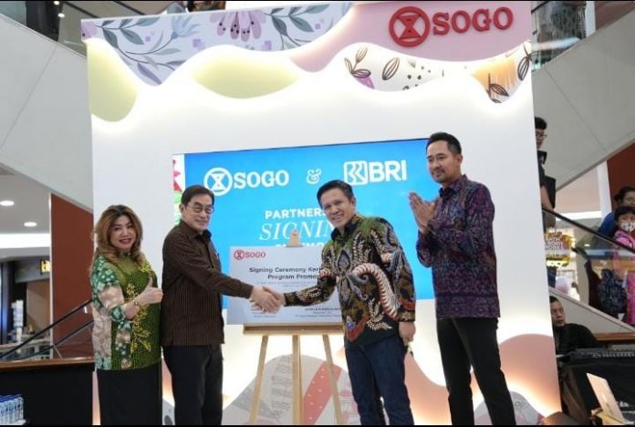 BRI dan SOGO jalin kerja sama