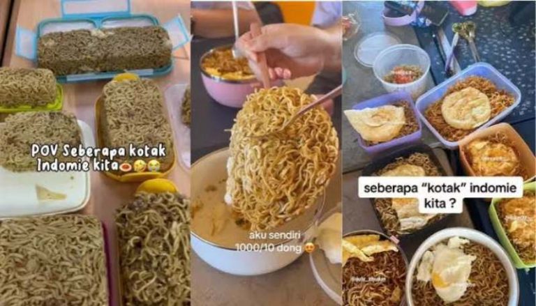 Mie Kotak Viral di TikTok, Tren Makanan Anak 90an yang Mengingatkan Kenangan