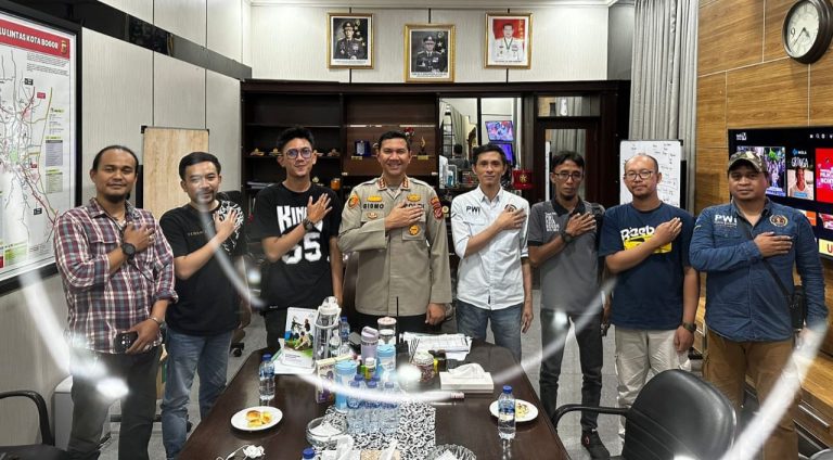 Perkuat Sinergitas, Polresta Bogor Kota dan PWI Kota Bogor Lanjutkan Program Safari Jurnalistik