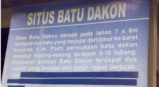Wisata Sejarah Situs Batu Dakon di Cibungbulang Bogor
