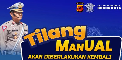 Tilang manual Polresta Bogor Kota
