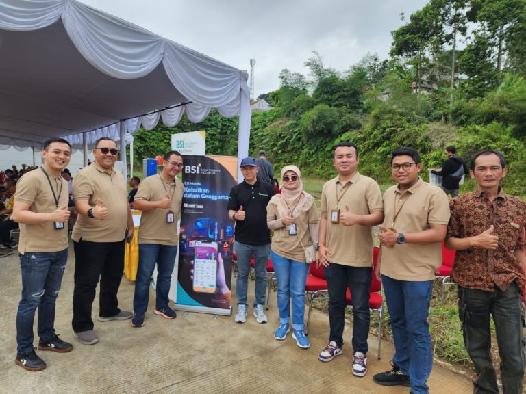 BSI KC Cibinong Ramaikan Re-Launching Perumahan Bumi Tirta Pakuan