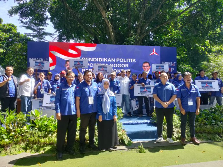 DPC Partai Demokrat Lantik 800 Pengurus Dewan Pimpinan Ranting se-Kota Bogor