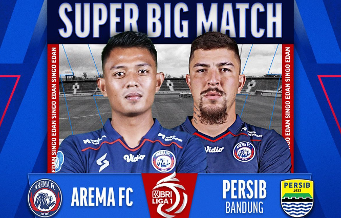 Jadwal dan Link Nonton Arema FC vs Persib Bandung, 7 Juli 2023