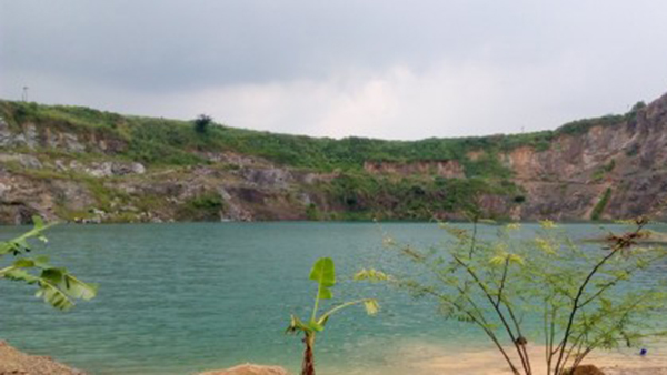 Danau Quarry di Cigudeg Bogor, Bekas Galian yang Jadi Tempat Wisata