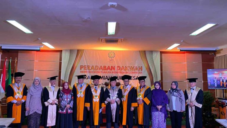 FDK UIN Bandung Sukses Gelar Orasi Ilmiah 4 Guru Besar