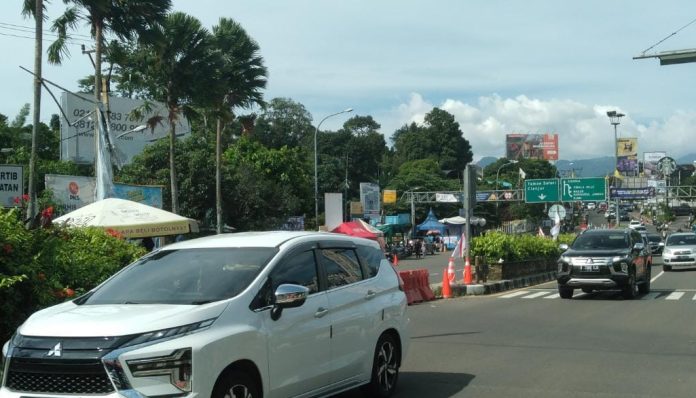 Ganjil Genap di Jalur Puncak BPBD Kabupaten Bogor
