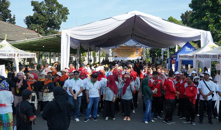 800 Peserta Koperasi dan UKM se-Kabupaten Bogor Antusias Ikuti Puncak Harkopnas ke-76