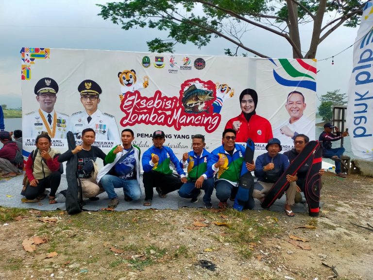 Wakili Kota Bogor, Pemancing Mania IKM Ikuti Fornas ke VII di Jabar