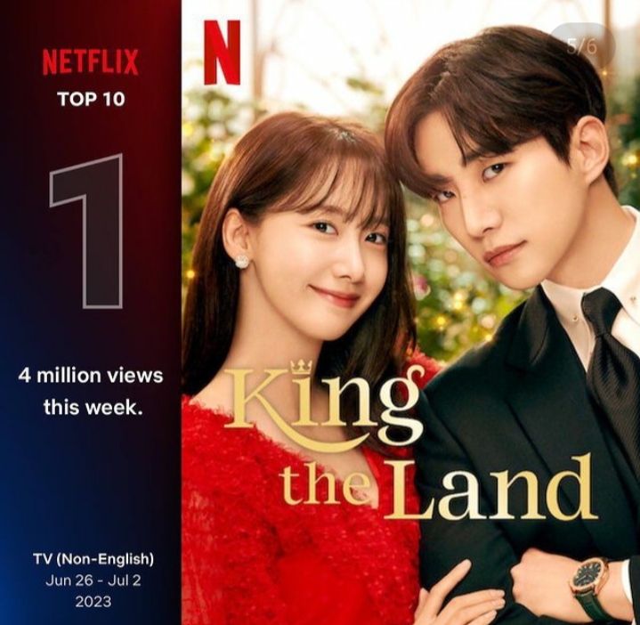 Ditonton Lebih dari 4 Juta, King the Land Puncaki Netflix 