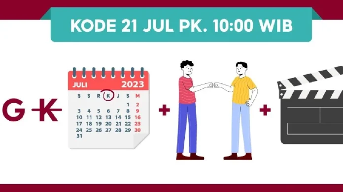 Jawaban Tebak Kode Voucher Badai Shopee 21 Juli 2023, Kalender, Orang tos (salaman), dan Clapper Board