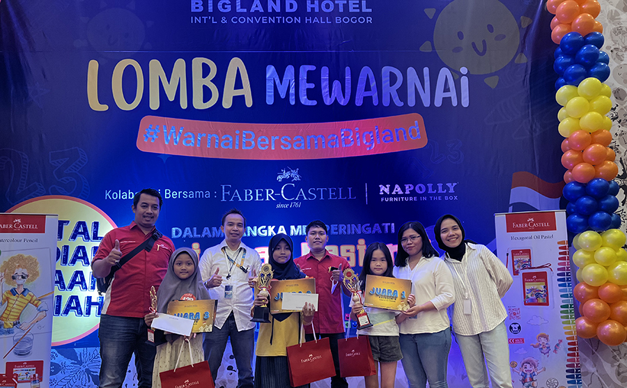 Lomba Mewarnai Bigland Hotel Bogor