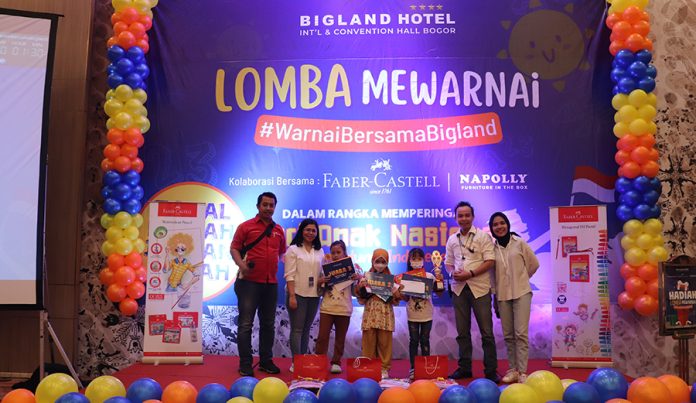 Lomba Mewarnai Bigland Hotel Bogor