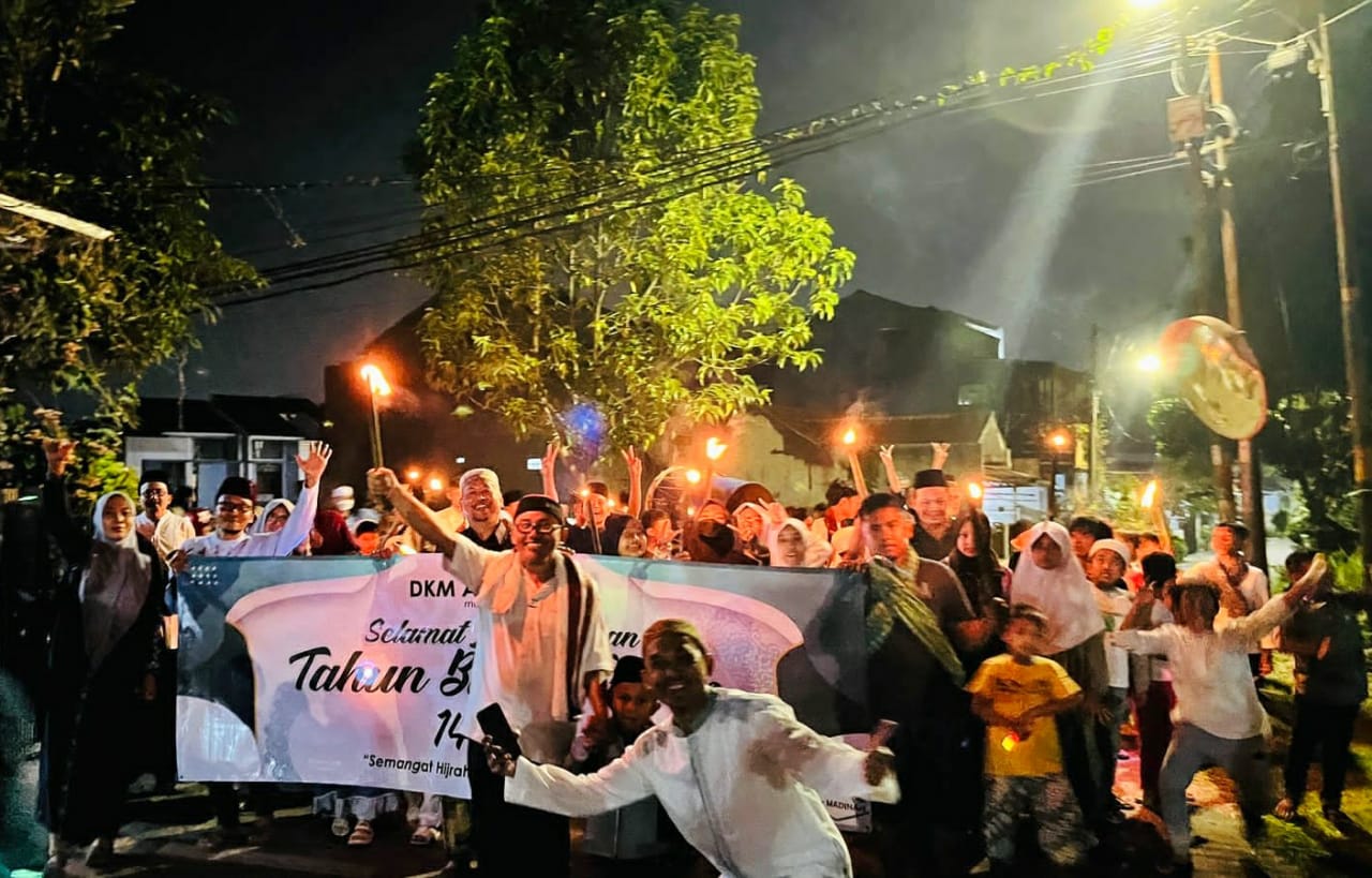 Pawai obor tahun baru islam Bogor