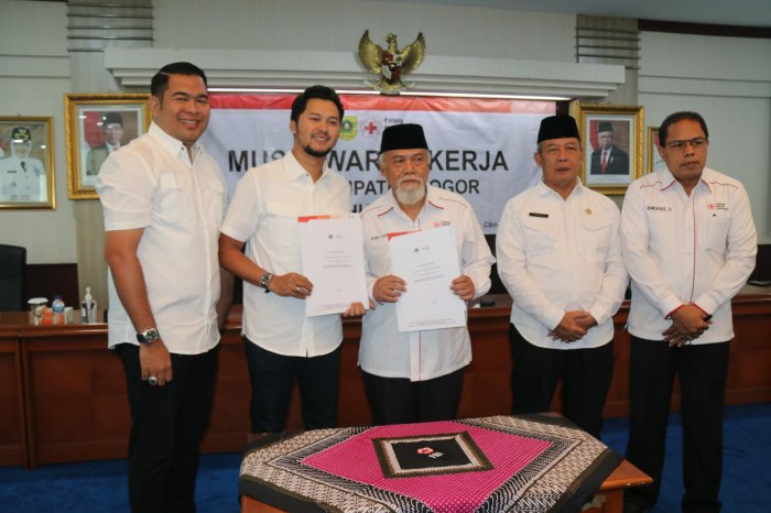 Pemkab Bogor Apresiasi Kinerja dan Capaian PMI Kabupaten Bogor
