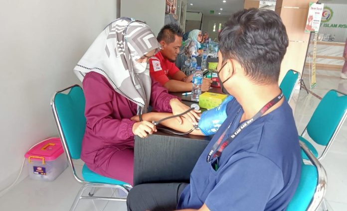 RS Islam Aysha donor darah