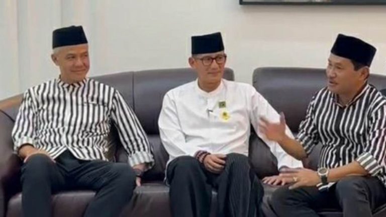 Rachmat Yasin Jadi Juru Kunci Pertemuan Ganjar Pranowo dan Sandiaga Uno