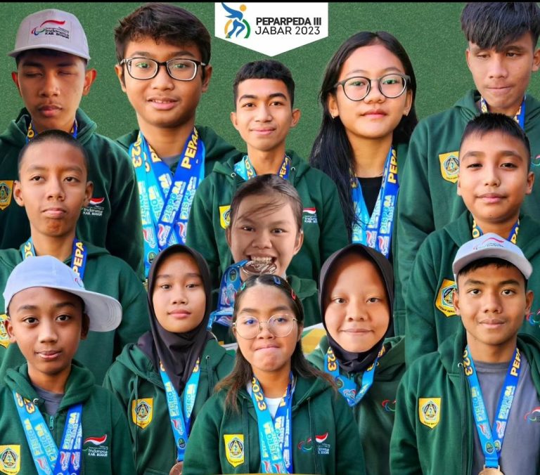 Keren, Atlet Pelajar NPCI Kabupaten Bogor Sabet 20 Medali di Peparpeda Jabar 2023