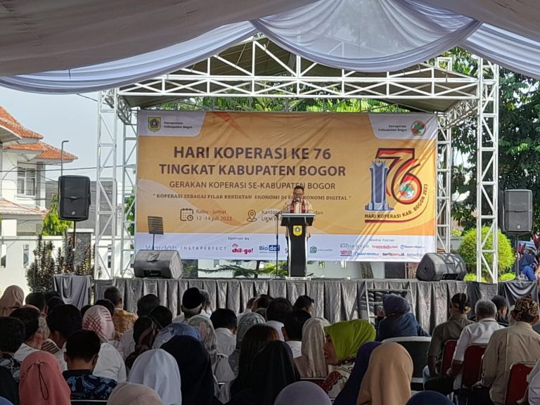 Peringati Harkopnas ke-76, Dinkop UKM Kabupaten Bogor Dorong Pemulihan Ekonomi Masyarakat