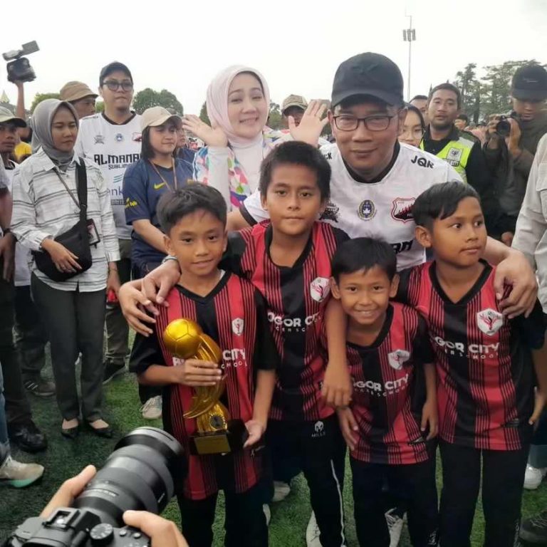 Tim Sepakbola Usia Dini Kota Bogor Raih Juara 3 Piala Gubernur Jabar