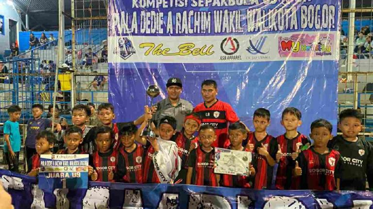 Bogor City Soccer School Juara Piala Wakil Walikota Bogor