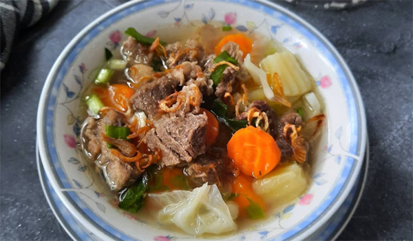 resep sop daging sapi