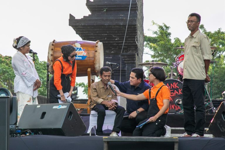 Berdayakan UMKM Fashion untuk Go Global, Menteri BUMN Apresiasi Pesta Rakyat Simpedes