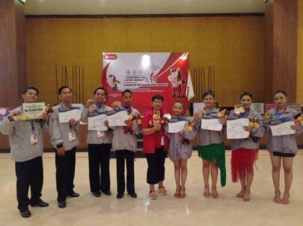 atlet Dance Sport Kabupaten Bogor PON
