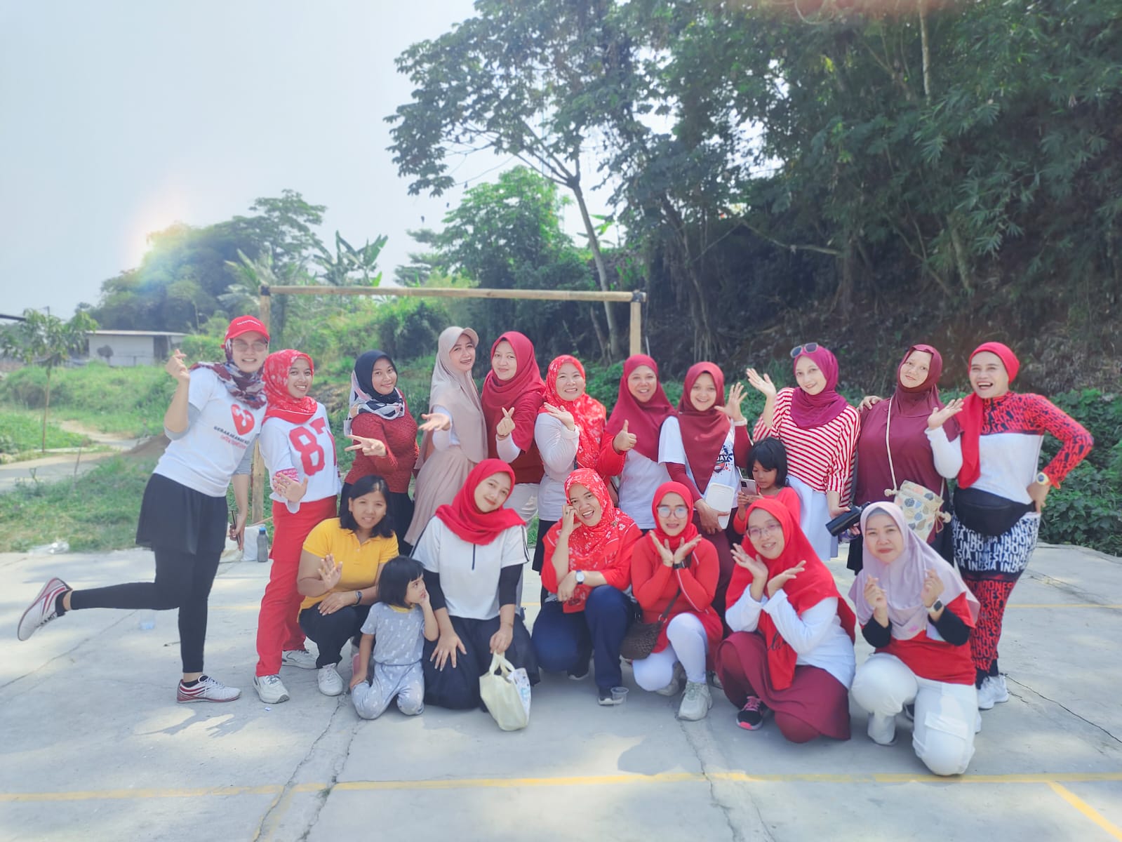 HUT RI di Taman Dramaga Permai 6