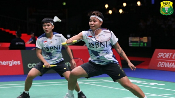 Selamatkan Indonesia, Apriyani/Fadia Melaju ke Final Kejuaraan Dunia Bulu Tangkis 2023