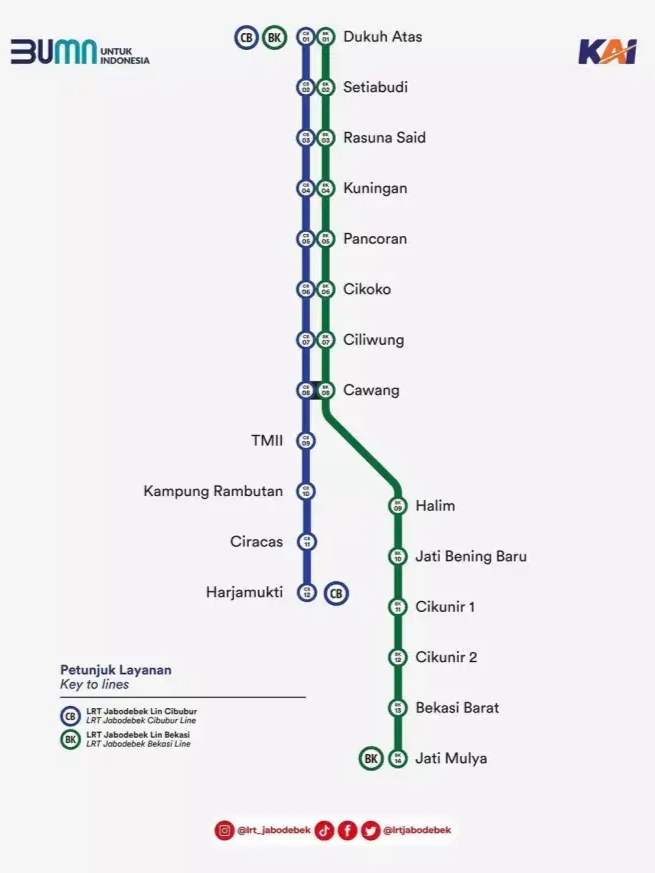 Stasiun LRT Jabodebek dimana Saja? Cek 18 Pemberhentian, Tiketnya Rp 5000